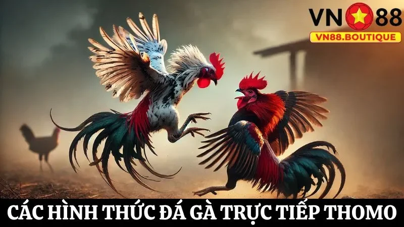3 Hình thức đá gà trực tiếp Thomo được yêu thích tại nhà cái