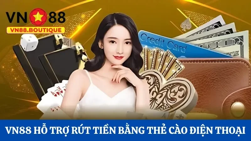 Rút tiền VN88 qua thẻ cào điện thoại